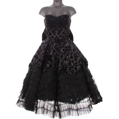 Vestido para boda gótica en tallas grandes