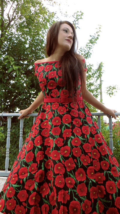 Vestido para boda de dia con cancan Vestido para boda de dia con cancan