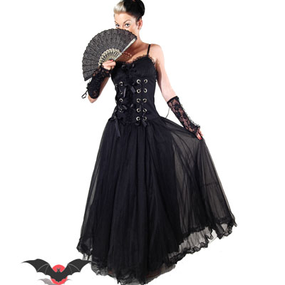 vestido para baile de vampiros