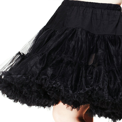 Pin up black Petticoat - Cancan pin up negro