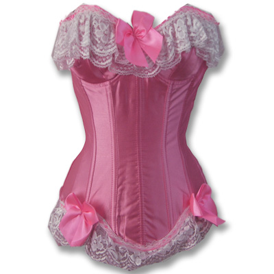 Valentine Pink - CorsÃ© lolita de estilo victoriano